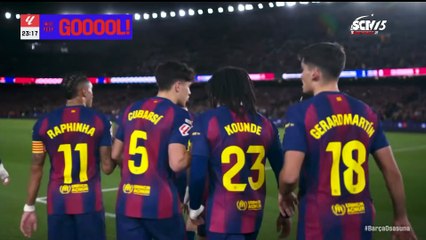 BARCELONA - OSASUNA - KHÓ KHĂN TRƯỚC HÀNG THỦ SỐ ĐÔNG CỦA ĐỘI KHÁCH - LALIGA EA SPORTS 25-26 HD