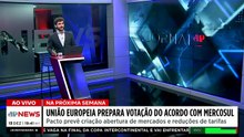 União Europeia prepara votação do acordo com Mercosul