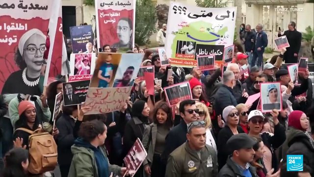 Túnez se une: estallan las protestas contra el presidente Kaïs Saied