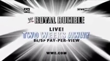 Rey Mysterio vs The Undertaker | Royal Rumble 2010 - Commercial