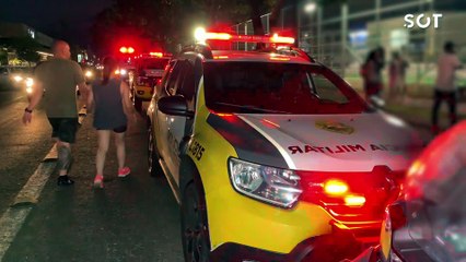 Homem é baleado e outro sofre agressões na Avenida Tancredo Neves em Cascavel
