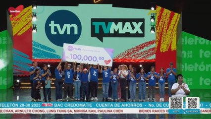 TVN Media dice presente en la Teletón 20-30 con una donación de 100,000 dólares