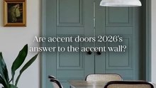 Are accent doors 2026’s answer to the accent wall? #shorts