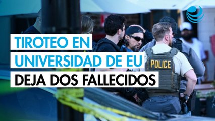 Reportan 2 muertos y 8 heridos graves tras tiroteo en Universidad de Estados Unidos
