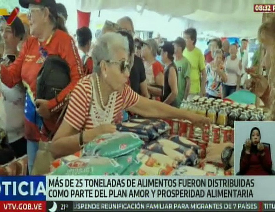 Barinas | Plan Amor y Prosperidad Alimentaria benefició a familiares de la Comuna Pedro Abrises
