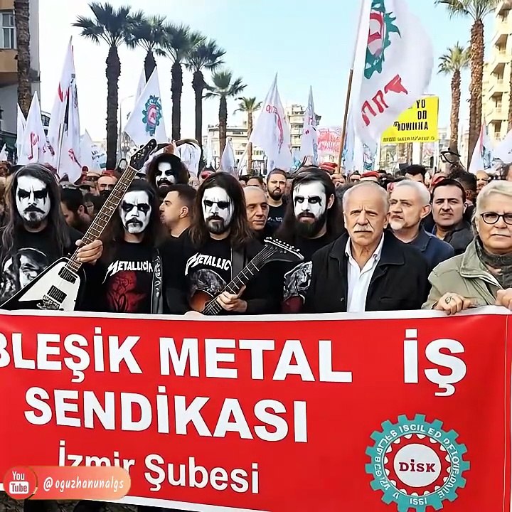 Metal İş Sendikası Eylemine, Metalci Gençlerin Desteği