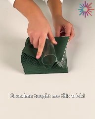 Easy napkin hack😍