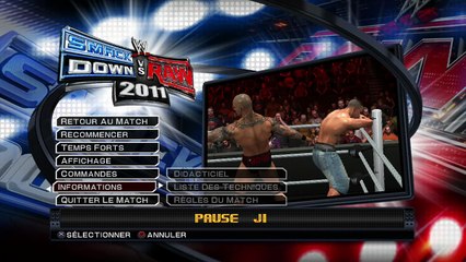 WWE Smackdown vs. Raw 2011 online multiplayer - ps3