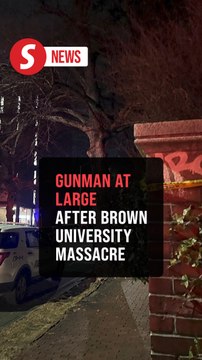 Police search for gunman after Brown University shooting leaves two dead, eight injured