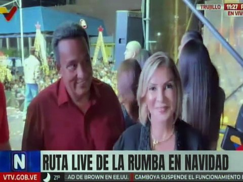 Trujillanos disfrutan de la segunda edición de la La Ruta Live de la Rumba
