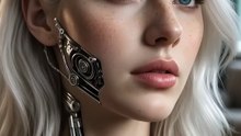 Robot Girl Humanoid Robot Unveils Facial and Oral Structure with Futur #robot #robotics #robotgirle Innovative Technology