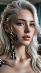 Robot Girl Humanoid Robot Unveils Facial and Oral Structure with Futur #robot #robotics #robotgirle Innovative Technology