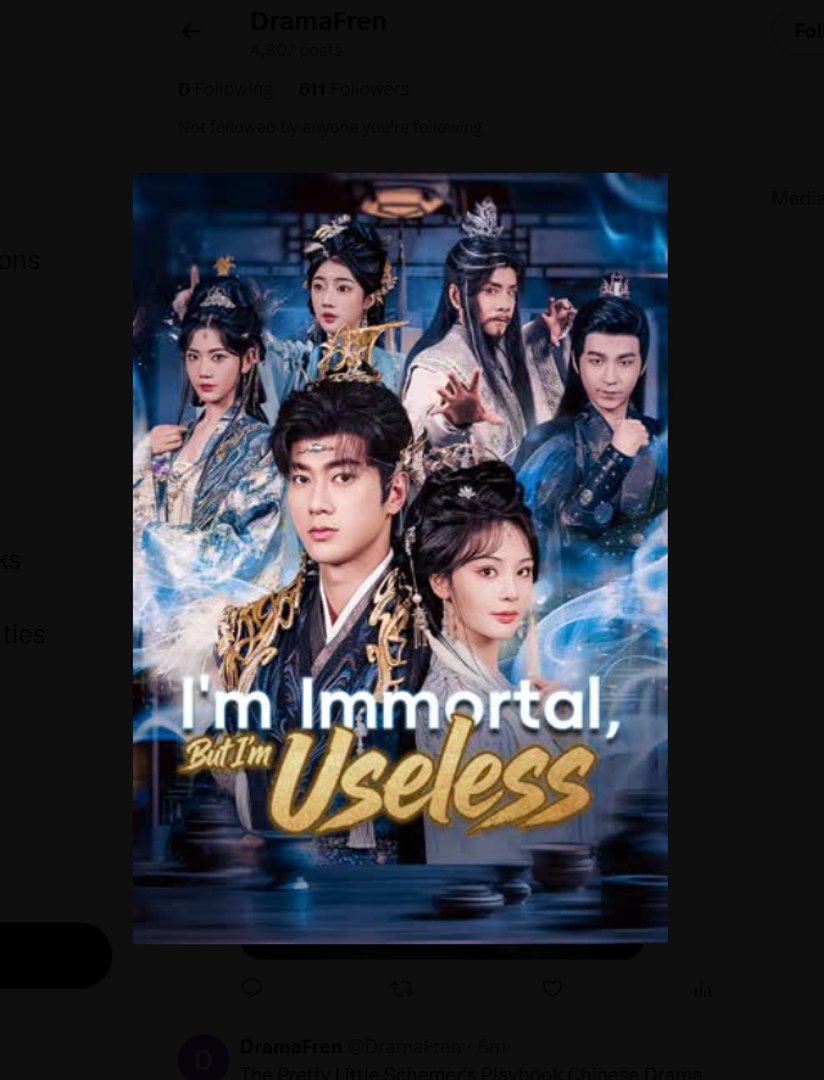 Im Immortal But Im Useless Chinese Drama - English Sub
