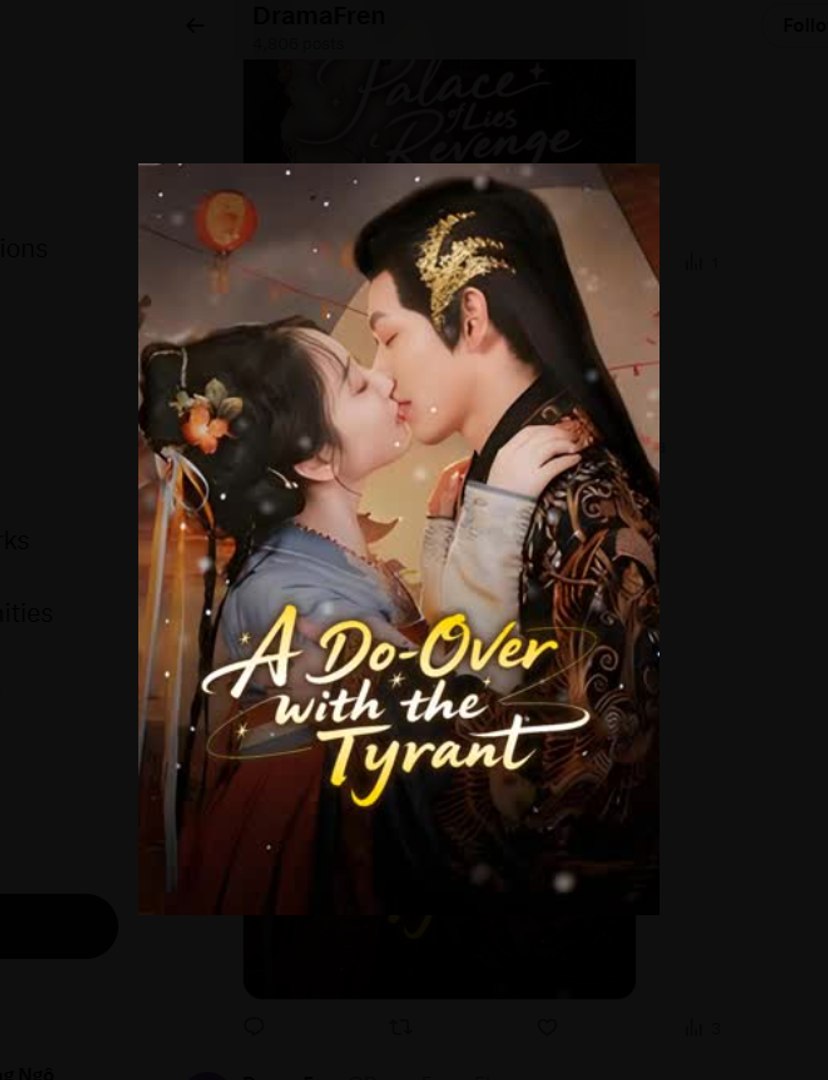 A Do-Over with the Tyrant Chinese Drama - English Sub