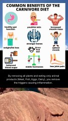 common benefits of the carnivore diet