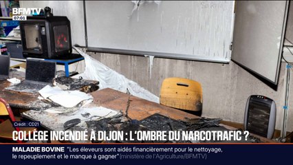 Ce que l'on sait de l'incendie criminel d'un collège à Dijon