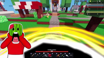 Roblox Bedwars But DYING DROPS OVERPOWERED ITEMS