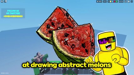 Roblox Bedwars But Anything We Paint Comes to Life