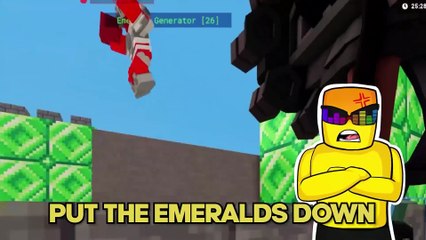 Roblox Bedwars But Anything We Build Comes to Life