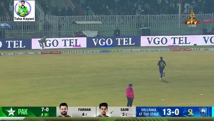 PAK VS SL TRI NATION SERIES 2025,2ND INN HIGHLIGHTS