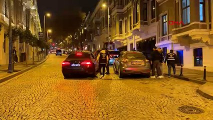 Beşiktaş’ta yüksek sesli müzik açan sürücü polise yakalandı