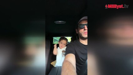 Güller ve Günahlar'ın Serhat'ı Murat Yıldırım'dan kızı Mira ile eğlenceli paylaşım!