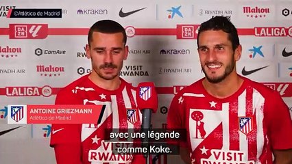 Griezmann et Koke heureux d'avoir offert la victoire aux Colchoneros