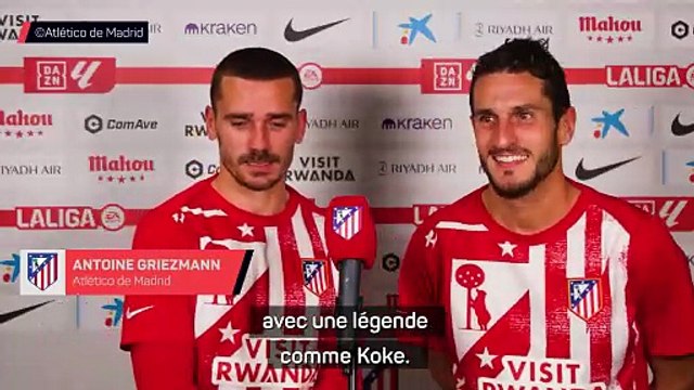 Griezmann et Koke heureux d'avoir offert la victoire aux Colchoneros