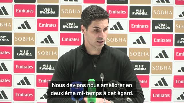 Arsenal - Arteta : “Soulagés malgré des habitudes défensives horribles”