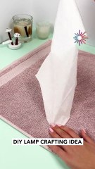 Brighten your room with a DIY lamp🛋️✨