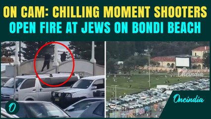 Australia Bondi Beach Shooting BREAKING: Moment ‘Anti-Jew’ Shooters With Guns Open Fire at People