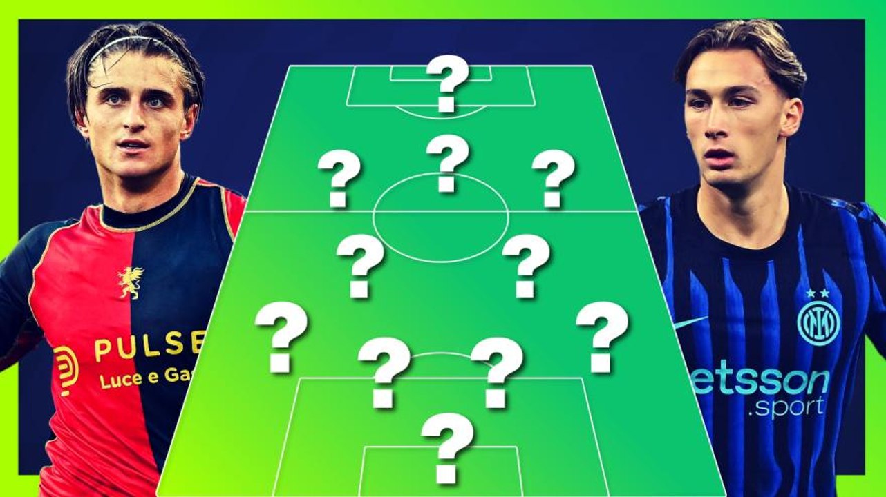 Genoa-Inter: le probabili formazioni di De Rossi e Chivu