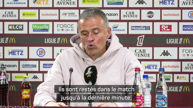 Luis Enrique : Peur ? Beaucoup de peur !