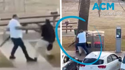 Civilian tackles alleged gunman at Bondi Beach