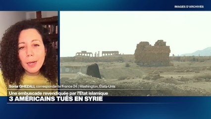 Attaque contre des soldats américains en Syrie lors d'une mission antiterroriste vers Palmyre