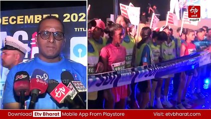 సాగర తీరంలో పరుగుల సందడి - విశాఖలో ఘనంగా 'నేవీ మారథాన్-2025'