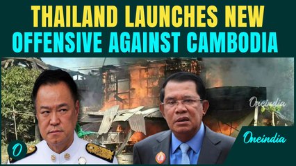 Thailand DUMPS Trump, Ignores CEASEFIRE, Launches Fresh STRIKES on Cambodian Border | ALL-OUT WAR