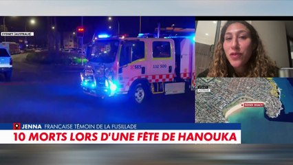 Jenna, Française témoin de la fusillade à Sydney, raconte la scène