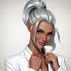 “Woman wearing a white jacket” This video was generated by the AI, Grok Imagine. #grokimagine #aivideo #jacket