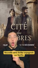Aujourd’hui on regarde « cité des ombres » cette nouvelle série thriller espagnole qui vient de sortir sur Netflix ! C’est un thriller policier qui mélange enquête criminelle, polar urbain et ambiance sombre…