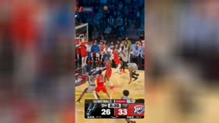 Spurs - L'entrée fracassante de Wembanyama qui met fin à la série de victoires d’OKC