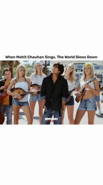 When Mohit Chauhan sings, everything else fades away and time simply slows down 🎶✨ #glamsham #mohitchauhan #bollywoodmusic #soulfulvoice #timelesssongs #hindimusic #musicmagic #bollywoodvibes {glamsham, mohit chauhan, bollywood music, soulful voice, ti