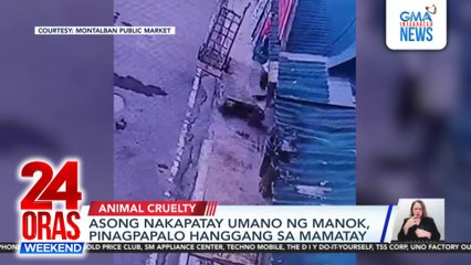 24 Oras Weekend: (Part 1) Pinaghahampas na aso | Agam-agam sa P33B Farm-to-Market Roads budget | The Voice Kids Finale, atbp.