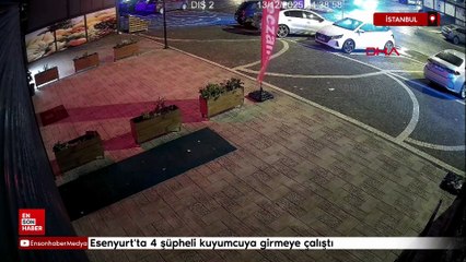 İstanbul'da 4 şüpheli kuyumcuya girmeye çalıştı: Alarmın devreye girmesiyle kaçtı