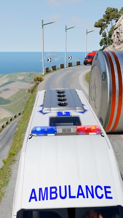 Realistic BeamNG Drive car crash physics. Watch in