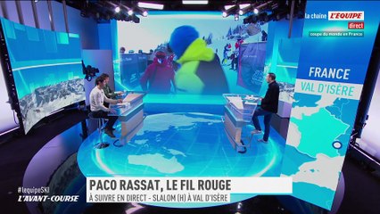 Replay de l'avant-course de la manche 1 du slalom hommes - Ski - Coupe du monde - Ski