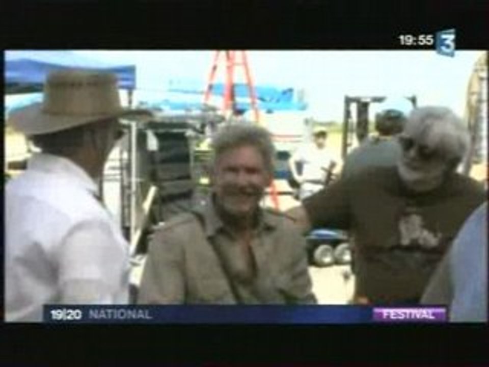 Indiana jones Montée des marche festival de cannes