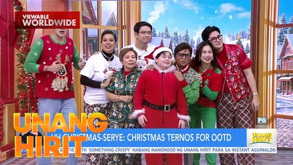 UH Christmas-Serye: Christmas Ternos | Unang Hirit