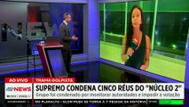 STF condena cinco membros do “Núcleo 2” da Trama Golpista