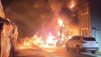 광명 가학동 상가주택에서 불...1명 사망·3명 부상 / YTN